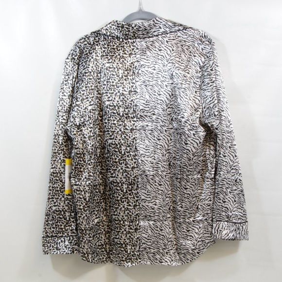 BB Dakota by Steve Madden Zebra Print Satin Finish Sleep Set Women's Size Medium - Picture 5 of 8